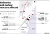Refineries & Nuclear Plants Affected by Sandy