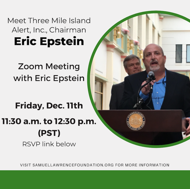 Meet Three Mile Island Alert, Inc., Chairman Eric Epstein