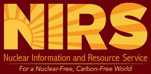 NIRS Nuclear Information and Resource Service Logo For a Nuclear-Free Carbon-Free World Logo