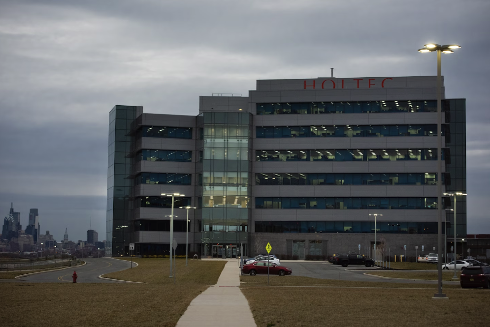 Holtec International opened the 50-acre Krishna P. Singh Technology Campus in Camden, N.J., in 2017. (Sarah L. Voisin/The Washington Post)